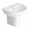 CHẬU RỬA MẶT LAVABO AMERICAN STANDARD 0953-WT/0712-WT NEO MODERN CHÂN NGẮN TREO TƯỜNG