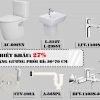 Combo AC-602VN (Sen tắm nóng lạnh)